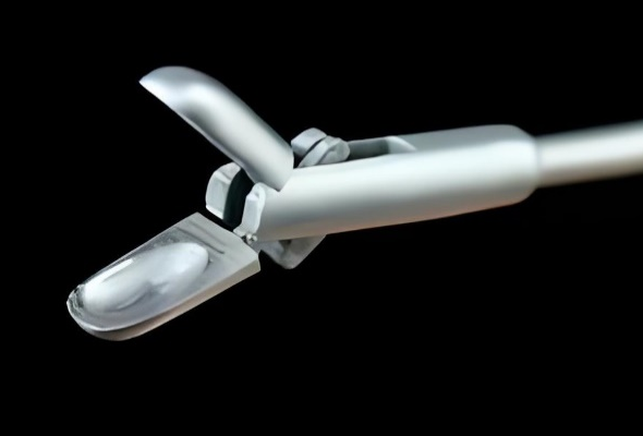 Precision laser welding equipment for biopsy forceps