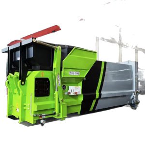 Intelligent hydraulic large-capacity automatic compressor for garbage compression station, a municipal environmental sanitation treatment equipment