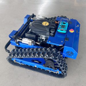 Remote Control Crawler Intelligent Mowing Robot, Orchard Garden 500 Cutting Width Gasoline Mower, Weed Remover