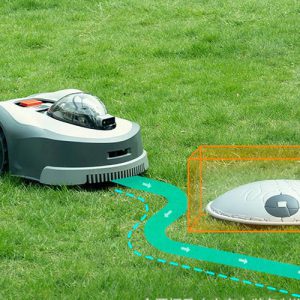 Mini fully automatic wireless remote control lawn mower Home use smart navigation borderless small electric lawn mower